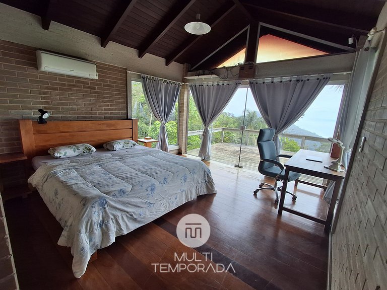Casa Garopaba com Vista Panorâmica do Mar
