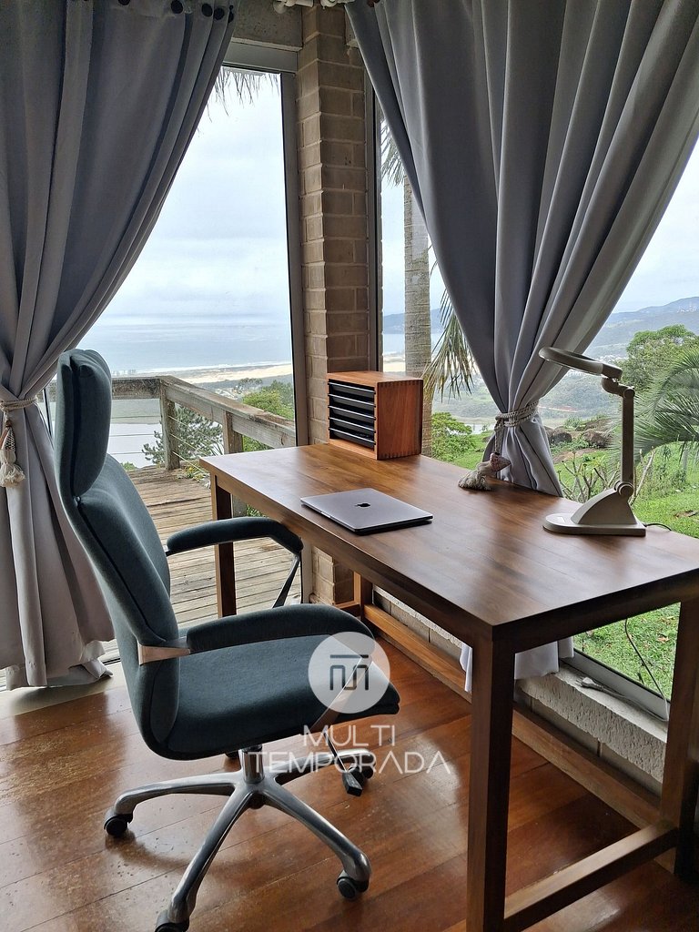 Casa Garopaba com Vista Panorâmica do Mar