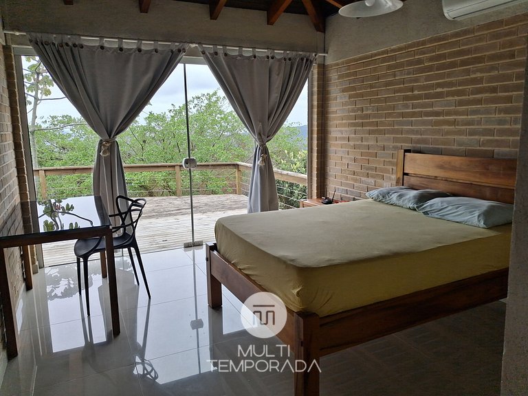 Casa Garopaba com Vista Panorâmica do Mar