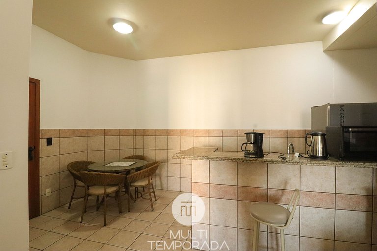 Apartamento com vista para o mar e wi-fi - HB40F