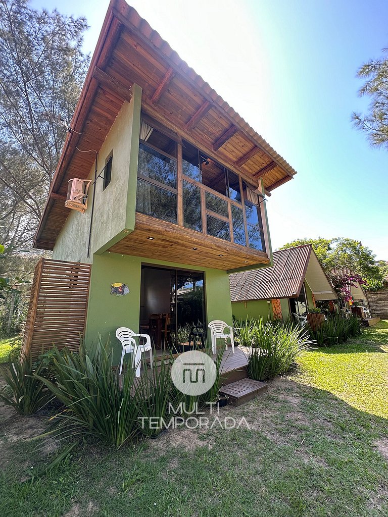 Chalé Deluxe Queen - Pousada Cardoso Surf Camping