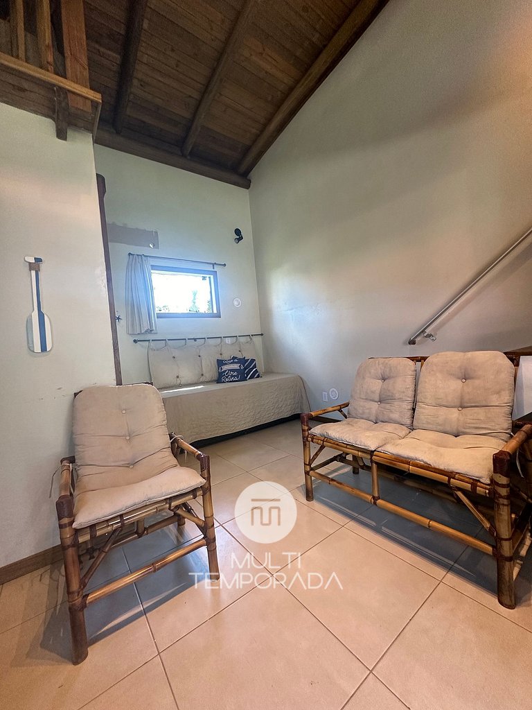 Chalé Deluxe Queen - Pousada Cardoso Surf Camping