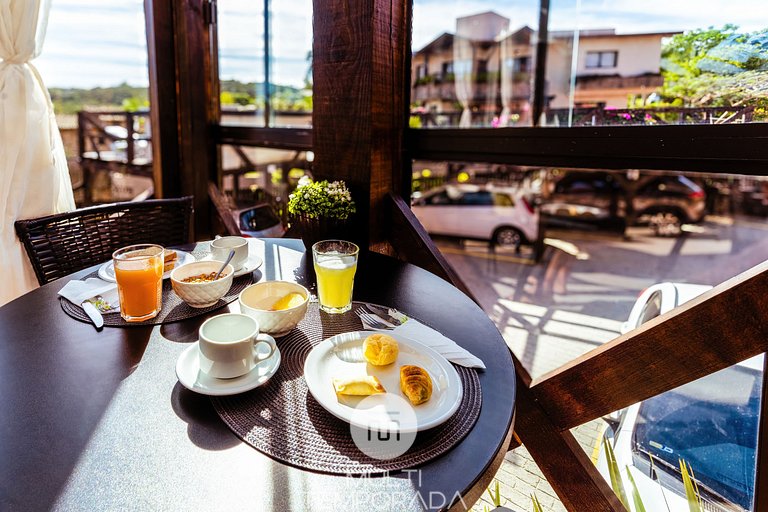 Suite Duplo Solar - Térrea e Vista Ampla