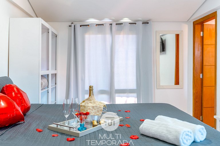 Suite Duplo Solar - Térrea e Vista Ampla