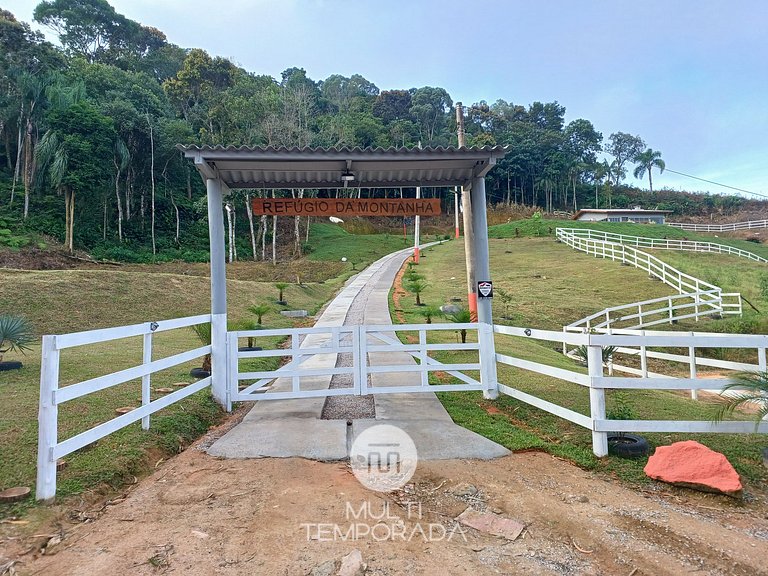 Refúgio da Montanha - Angelina - SC
