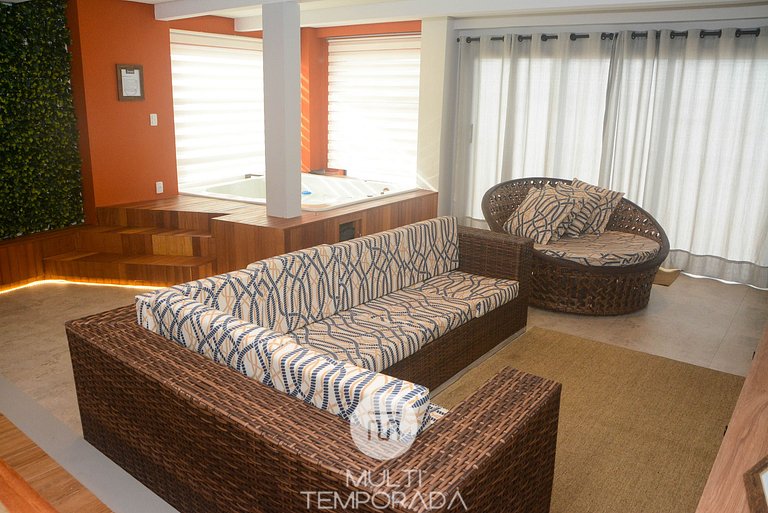 Casa Pé Na Areia - Piscina e Jacuzzi - Gov C Ramos