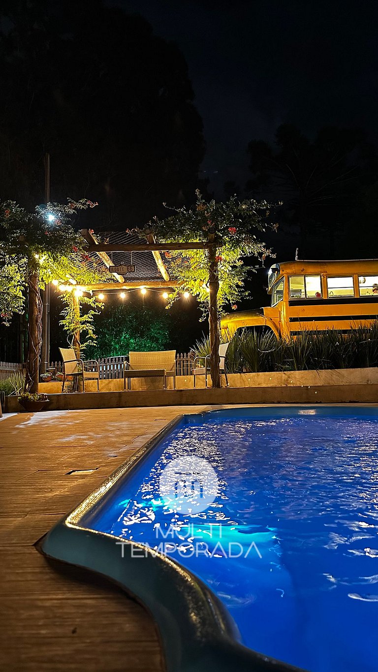 American Bus Glamping - Capinzal/SC