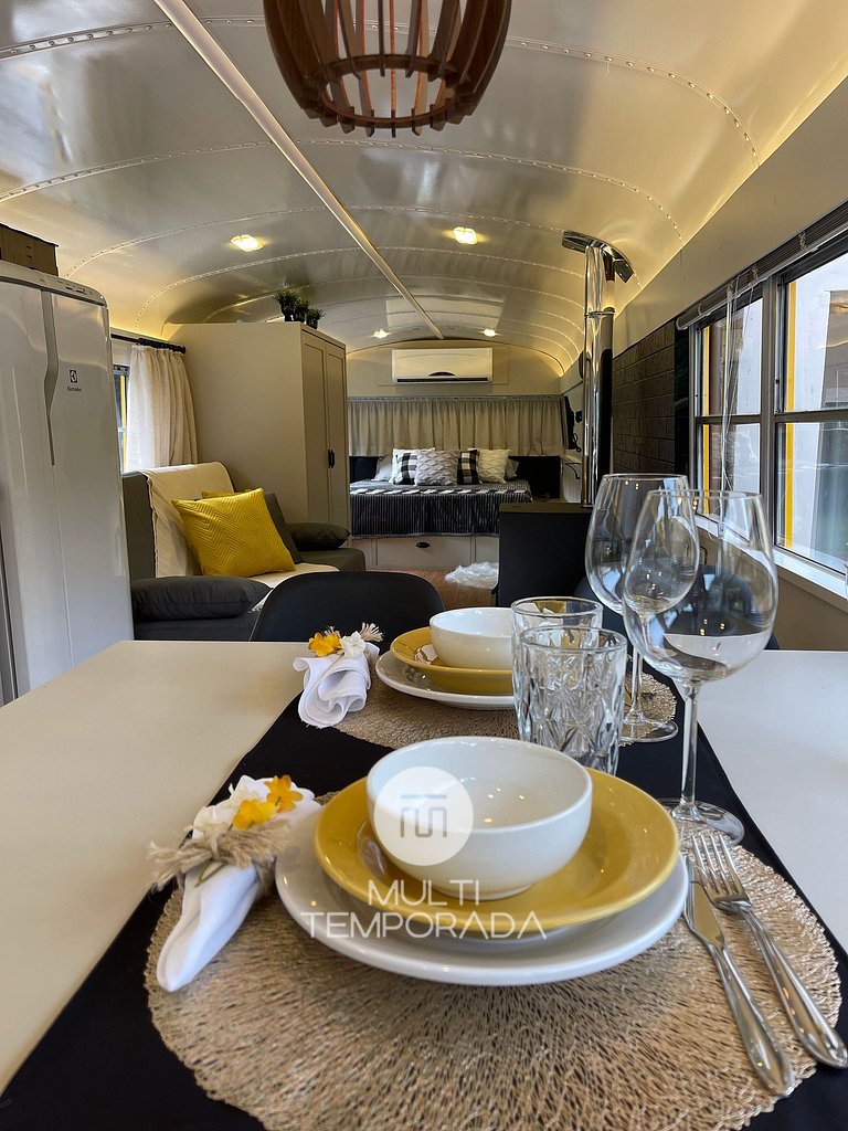 American Bus Glamping - Capinzal/SC
