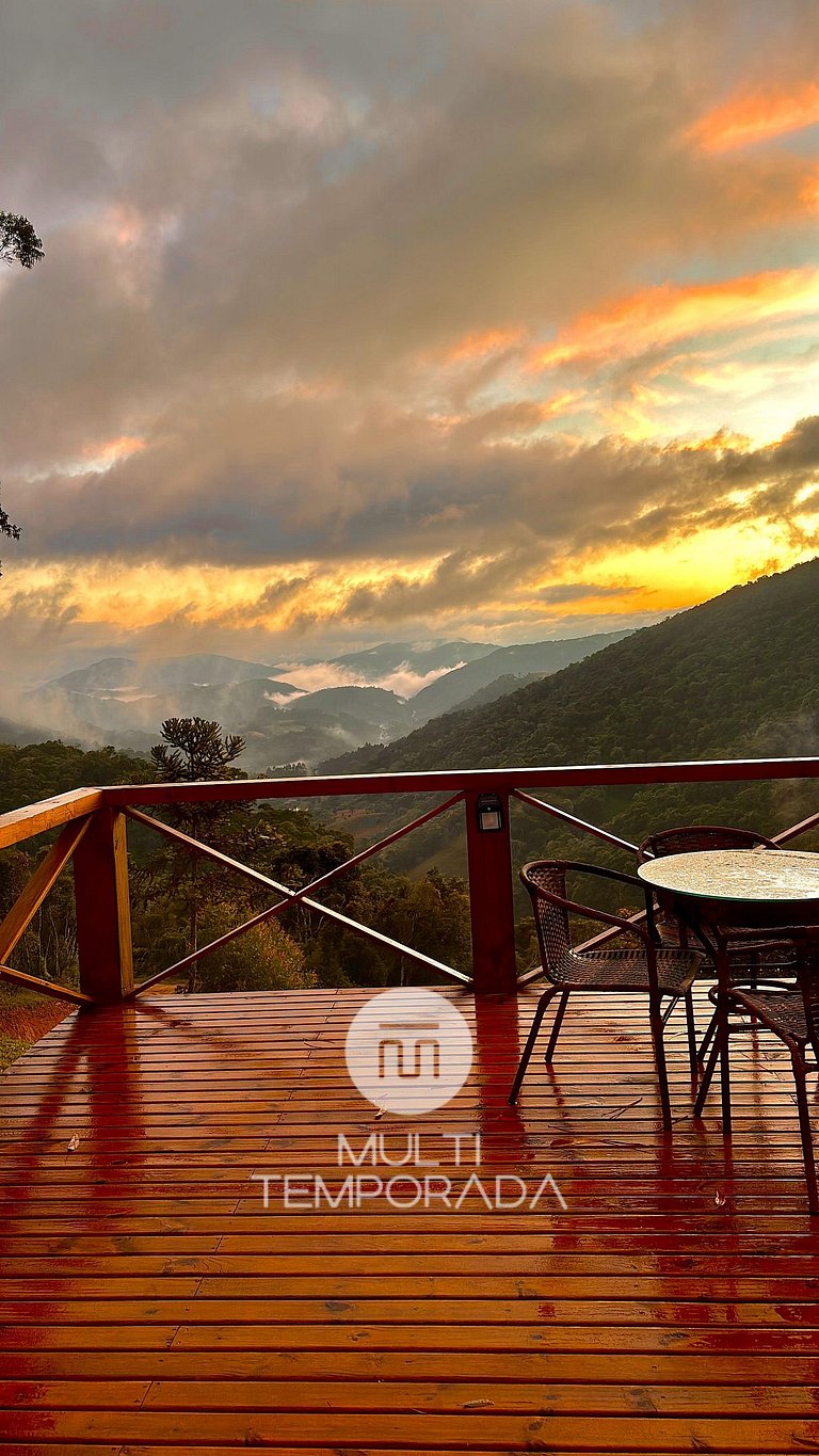 Chalé Sossego da Montanha - Rancho Queimado - SC