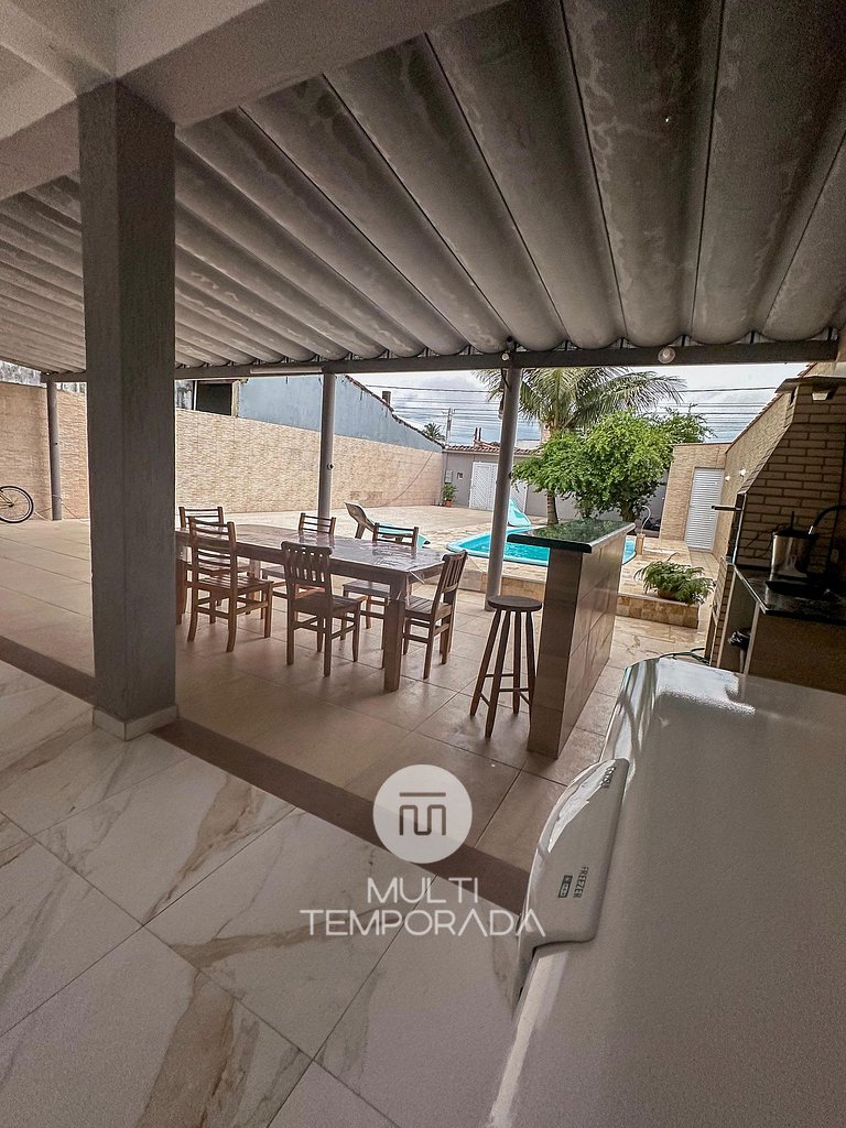 Casa Paraíso em Família - Praia Grande/SP
