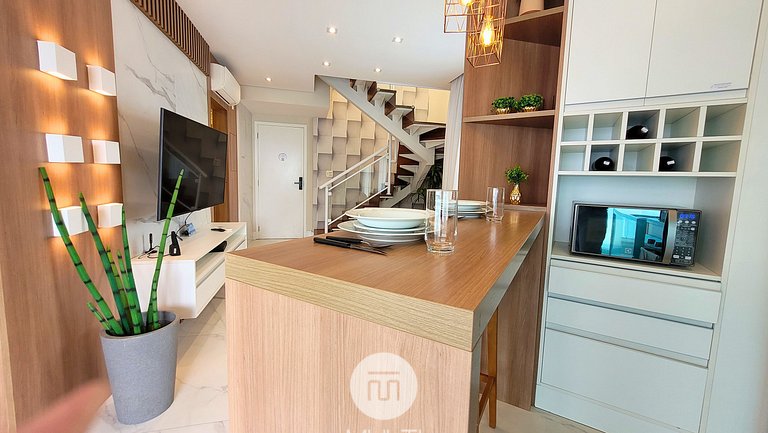 Unique 2702 • Apê com Jacuzzi vista Mar