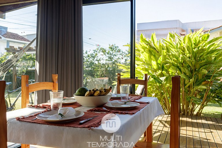 Exclusive EcoHouse! Privacy 100 m Praia Campeche
