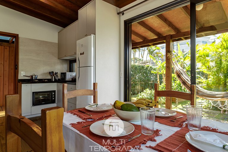 Exclusive EcoHouse! Privacy 100 m Praia Campeche
