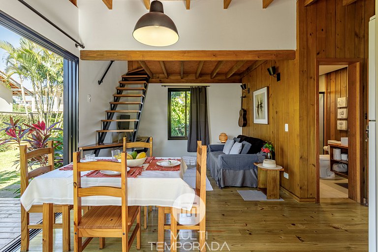 Exclusive EcoHouse! Privacy 100 m Praia Campeche