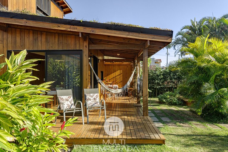 Exclusive EcoHouse! Privacy 100 m Praia Campeche