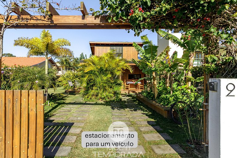 Exclusive EcoHouse! Privacy 100 m Praia Campeche