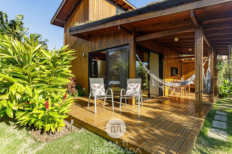 Exclusive EcoHouse! Privacy 100 m Praia Campeche