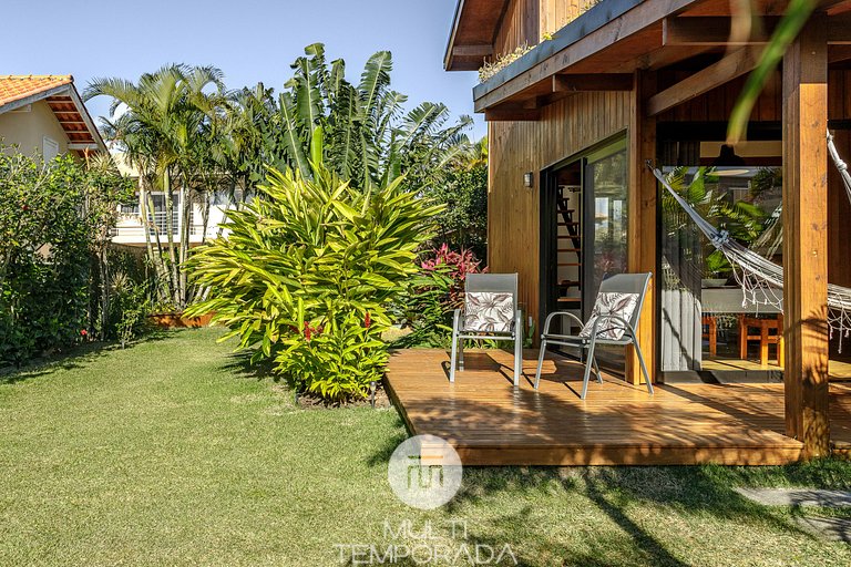 Exclusive EcoHouse! Privacy 100 m Praia Campeche