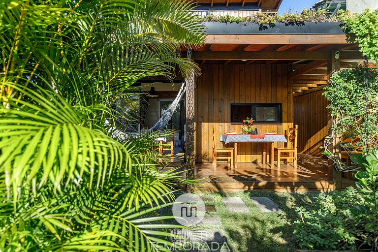 Exclusive EcoHouse! Privacy 100 m Praia Campeche