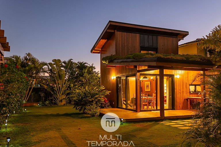 Exclusive EcoHouse! Privacy 100 m Praia Campeche
