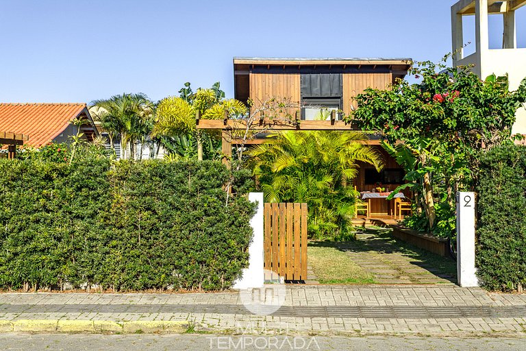 Exclusive EcoHouse! Privacy 100 m Praia Campeche