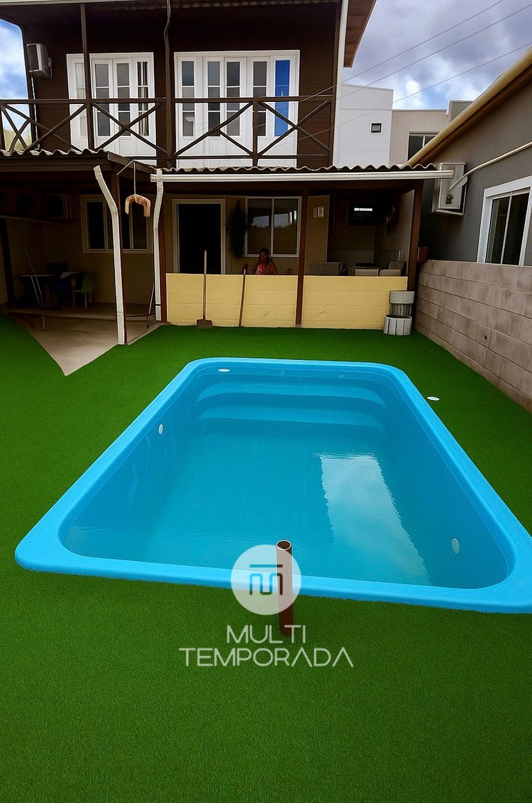 Casa Campeche - 100m da Praia - com Piscina