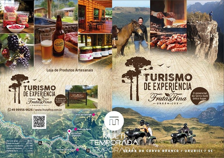 Cabana Framboesa - Fruta Fina - Urubici