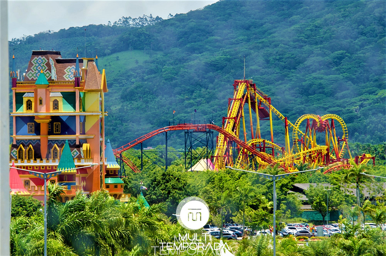 Apto Nantes com Vista pro Beto Carrero World