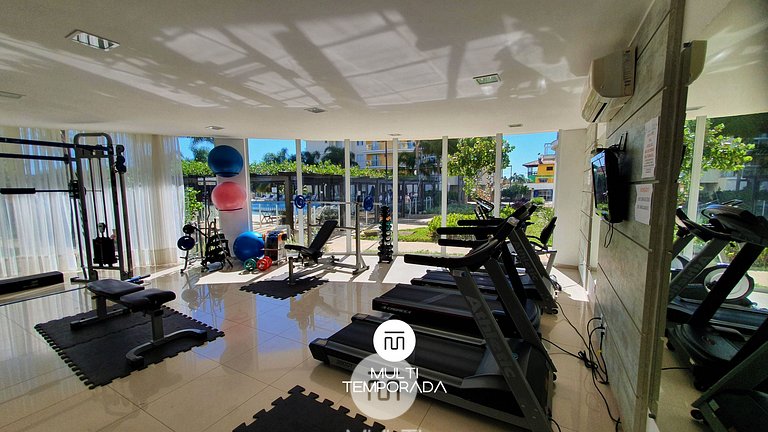 Excepcional Nautilus Home Club com Vista Mar