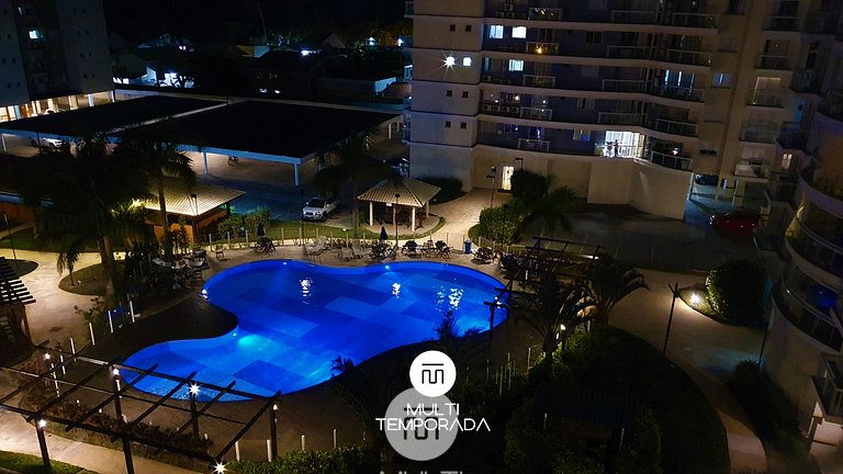 Excepcional Nautilus Home Club com Vista Mar