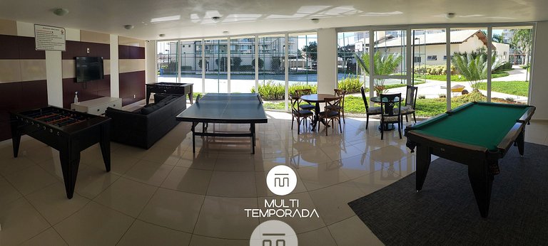 Excepcional Nautilus Home Club com Vista Mar