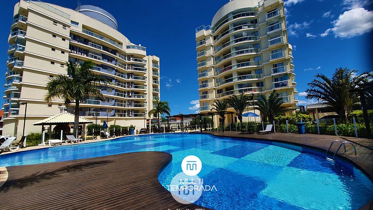 Excepcional Nautilus Home Club com Vista Mar