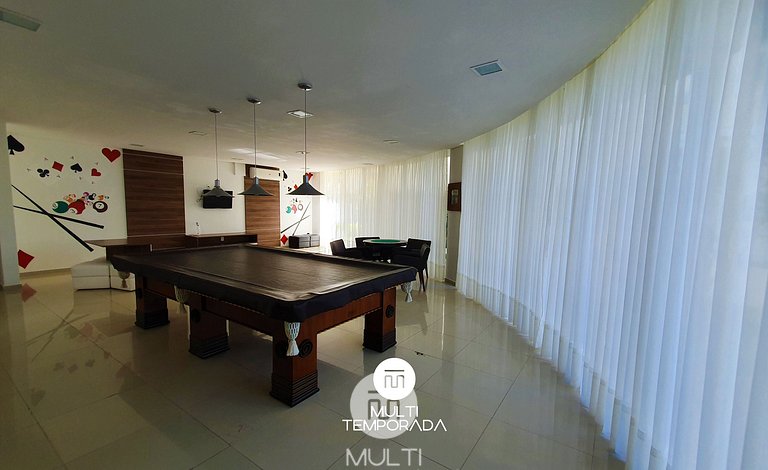 Excepcional Nautilus Home Club com Vista Mar