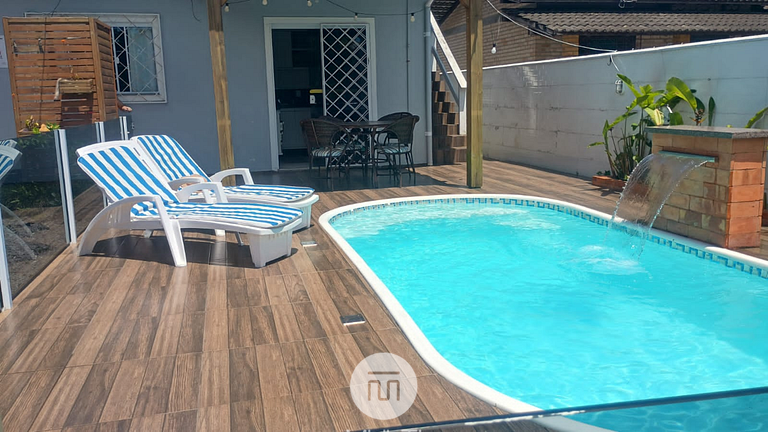 Sonho na Pinheira com Piscina e Cascata - Palhoça