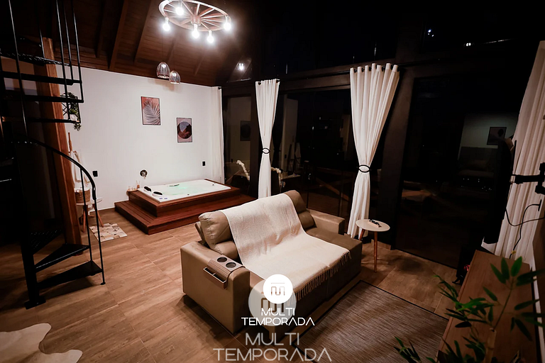 Chalé Entre as Nuvens - Rancho Queimado - SC