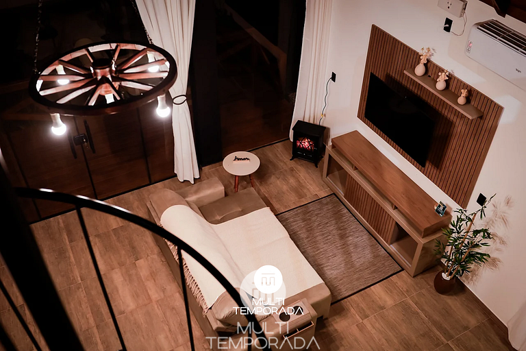 Chalé Entre as Nuvens - Rancho Queimado - SC