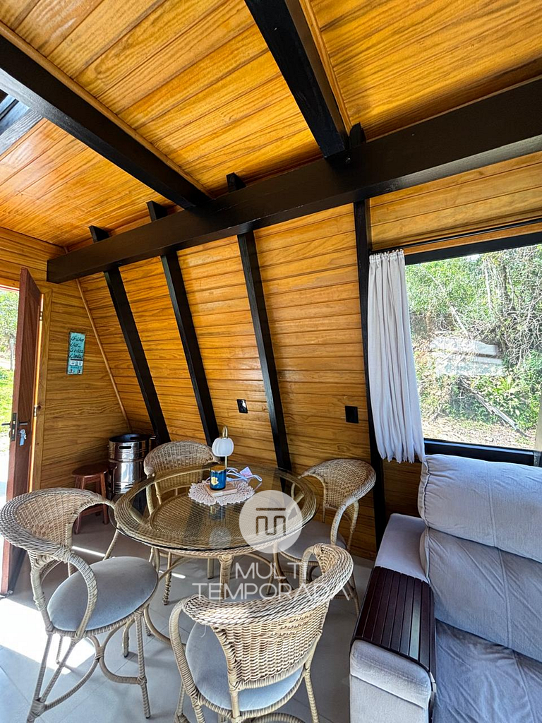 Chalé Lagoa do Coração c/ Jacuzzi - Paulo Lopes/SC