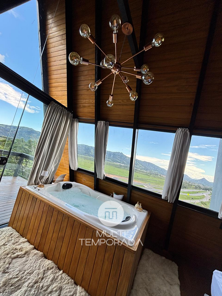 Chalé Lagoa do Coração c/ Jacuzzi - Paulo Lopes/SC