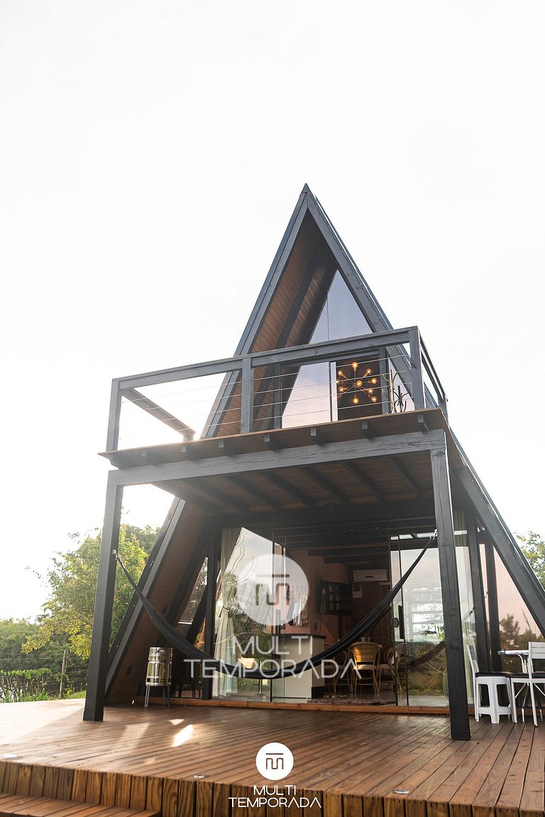 Chalé Lagoa do Coração c/ Jacuzzi - Paulo Lopes/SC
