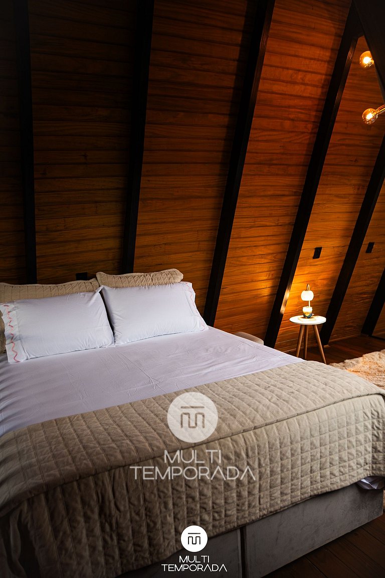 Chalé Lagoa do Coração c/ Jacuzzi - Paulo Lopes/SC