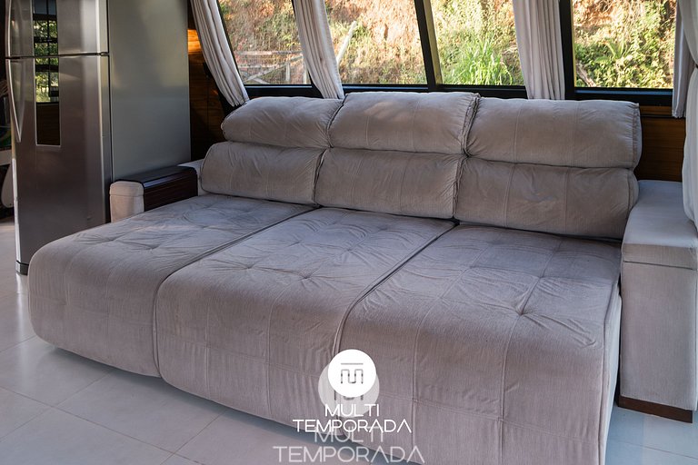 Chalé Lagoa do Coração c/ Jacuzzi - Paulo Lopes/SC