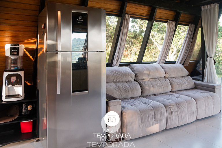 Chalé Lagoa do Coração c/ Jacuzzi - Paulo Lopes/SC