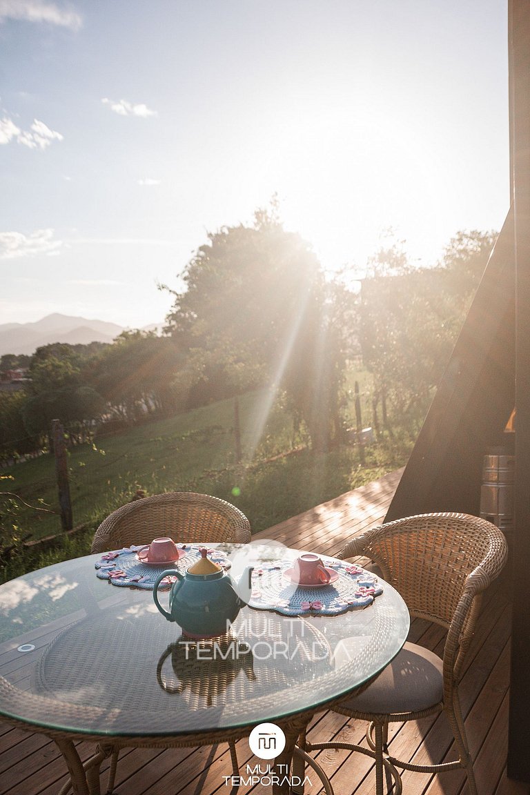 Chalé Lagoa do Coração c/ Jacuzzi - Paulo Lopes/SC