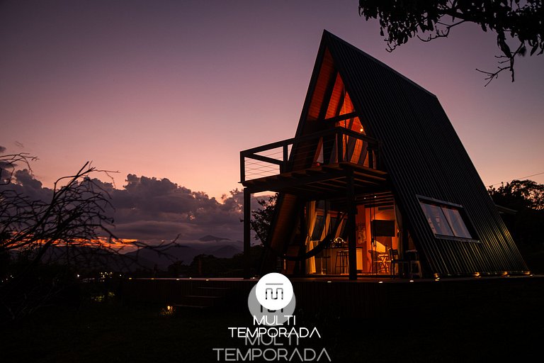 Chalé Lagoa do Coração c/ Jacuzzi - Paulo Lopes/SC