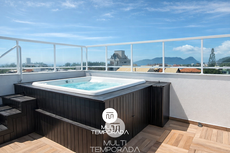 Cobertura dos Jades c/ Jacuzzi no Campeche - SC