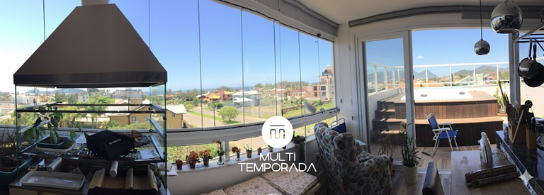 Cobertura dos Jades c/ Jacuzzi no Campeche - SC