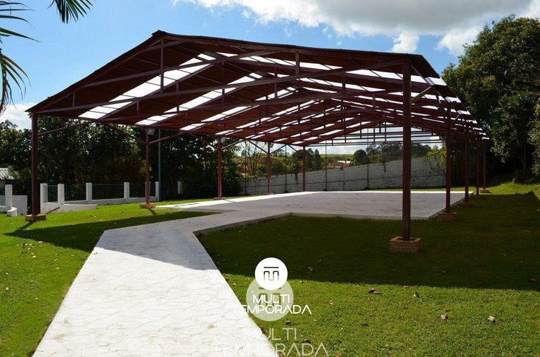 Chácara 3 Poderes Piscina - 60 pessoas - Guararema