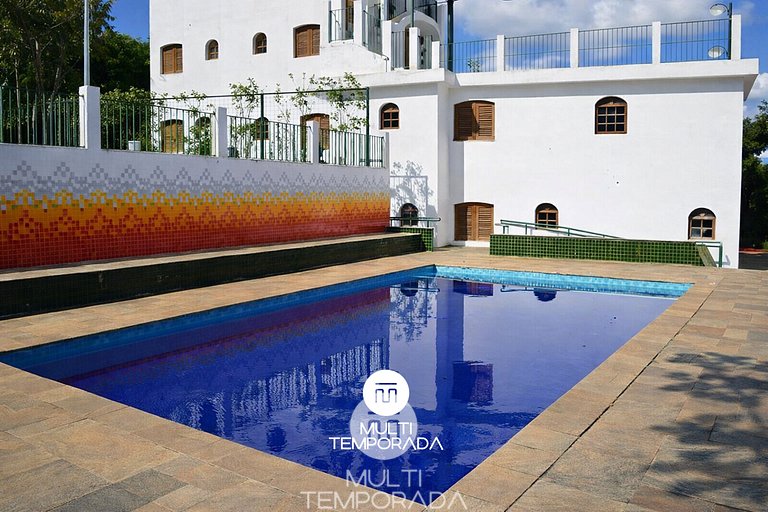 Chácara 3 Poderes Piscina - 60 pessoas - Guararema