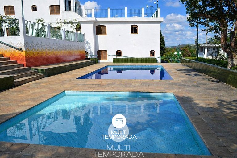 Chácara 3 Poderes Piscina - 60 pessoas - Guararema