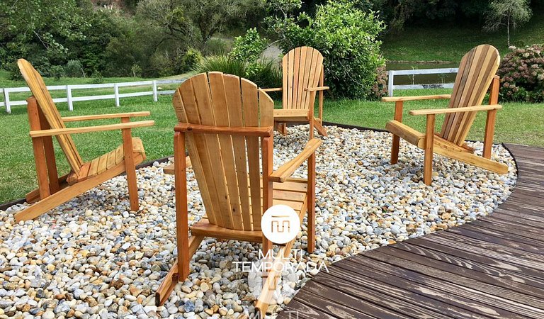 Linda Casa em Estilo Germânico em Rancho Queimado